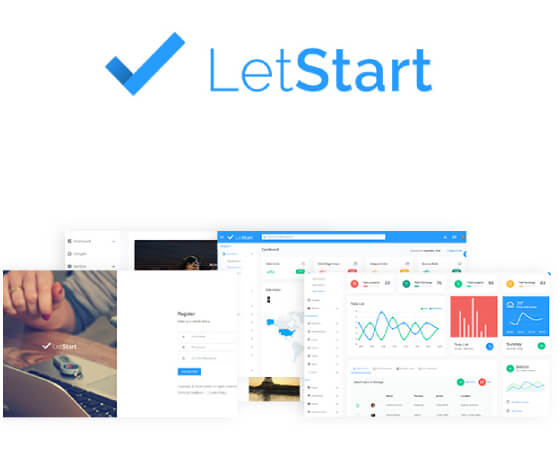 Letstart - Admin Dashboard Template Letstart - Admin Dashboard Template