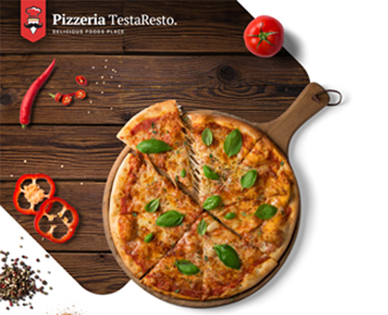 Pizzeria HTML template